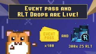 RollerCoin: Event Pass and RLT Drops are Live!