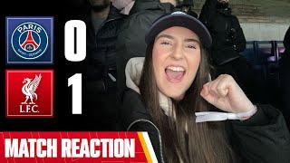 ALISSON BECKER WOW, HARVEY WHAT A MOMENT! |  PSG 0-1 LIVERPOOL | Chloe’s Match Reaction