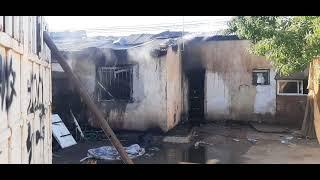 La Voz TV - Vecinos incendiaron viviendas en Cutral Co