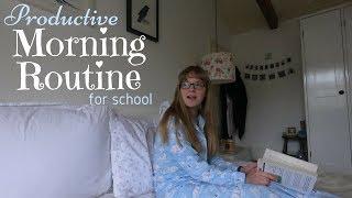 School Morning Routine || Extremely Productive (6am)