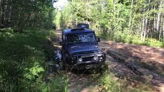 УАЗ Hanter с блокировкой БТР в переднем мосту ( off-road)