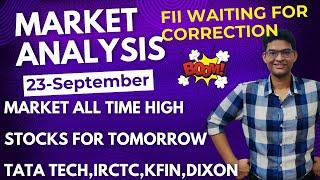 Nifty All Time High | 22 September | Top Quality Stocks | Market Analysis | ShareX India