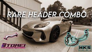 GR86/BRZ HKS EL Header Install + Tomei Overpipe (w/Corsa Exhaust) *LOUD*