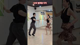 찔레꽃에 호피가 딱이야~차차차통합루틴#알파댄스#50대#차차차#댄스스포츠#chachacha#dance#shorts#beauty#다이어트#찔레꽃