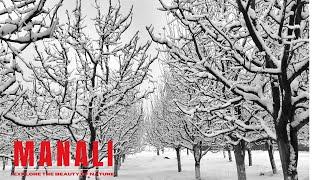 Manali Winter Drone View, Cafe Chalte Chalte