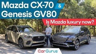 2025 Mazda CX-70 vs 2025 Genesis GV80: Luxury Claims Tested!