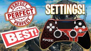 new BEST AIM SETTINGS in WARZONE SEASON 4 RELOADED RIGHT NOW!