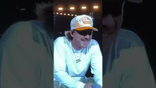 #morganwallen had his Neyland show last night, he had a moment of pure happiness and appreciation