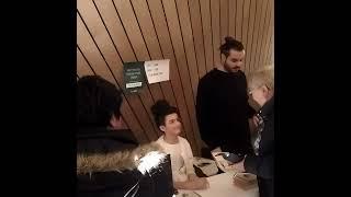 Throwback to Christmas 2017: Angelina Jordan is so happy signing her books and CDs for her fans!