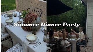 Dinner Party | Intimate Summer Al Fresco Dinner