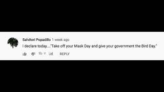 I dare antimaskers to comment on this video
