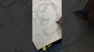Drawing of @TonyMixHaiti coming soon #drawingskill #art #artmaster #artmasterclass #sketch