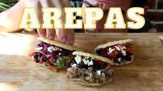 Arepas | How to make stuffed arepas