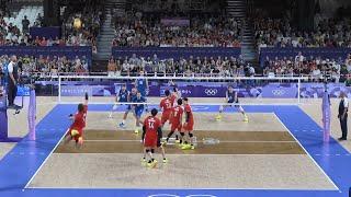 Volleyball Japan Yuji Nishida Amazing in Japan - Italy 2024 Paris Olympics