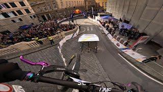 Urban Downhill racing goes wrong... First race in 5 years