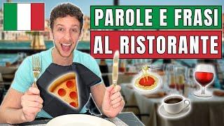 VOCABOLARIO ITALIANO: Parole E Frasi Da Usare Al Ristorante (Sub ITA) | Imparare l’Italiano