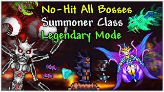 Summoner Class. No Hit all bosses in GFB Legendary Mode | Terraria Mobile 1.4.4.9.5