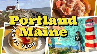 What To Do In Portland Maine/ Portland Head Lighthouse/ Lobster Rolls In Maine/  Maine Travel Vlog