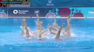 Russian Federation (RUS) Team Preliminary Baku European Games 2015