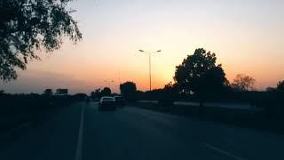 Sunset View From Margalla Road Islamabad | Evening | From The Lens Of Durrani |