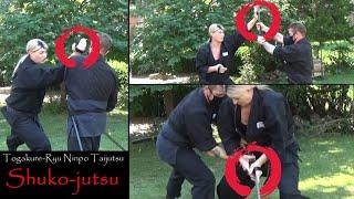 TOGAKURE RYU NINPO TAIJUTSU  Ninja Hand Claw Techniques (Shuko) Ninjutsu Training