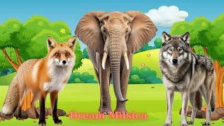 Amazing Animal Sounds: Fox, Elephant, Wolf, Flamingo - Animal Sounds