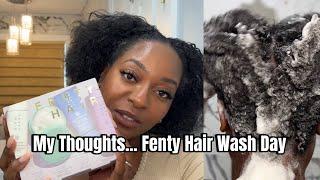 Full Wash Day Routine | Rate The New Fenty Hair Products With Me