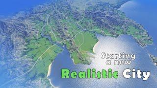 Starting a New Realistic City | Cities Skylines : Rockport 1