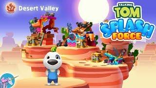 Desert Valley Talking Tom Splash Force gameplay