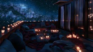   Distant Dreams | Deep Space Balcony with Calm Ambient Music and Space Sounds | 10 hours