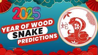 Year Of The Wood Snake 2025 Predictions (Wealth, Love, Career and Health)