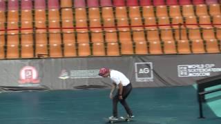 Вадим Романцов - World Cup Skateboarding Moscow 2016 квалификация 20161015