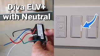 Testing Out the Benefits of the Diva Smart Dimmer ELV+ with Neutral