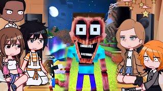 []NTR[] Kokujin no tenkousei react to Hiroki as Hamoode || Minecraft || Gacha React