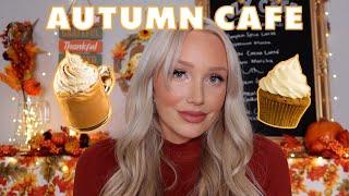 ASMR Cozy Autumn Cafe! ️ // GwenGwiz