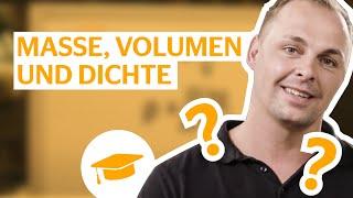 Einfach erklärt: Masse, Volumen und Dichte | Ausbildung leicht gemacht