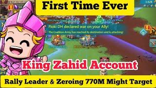 69G Zeroing 770M – First Time Ever!  Leading King Zahid || Lords Mobile Action!