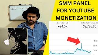 I Paid SMM Panels to Monetize My YouTube Channel! Does it Work in 2024?