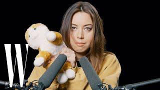 Aubrey Plaza Explores #ASMR  | W Magazine