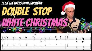 White Christmas | Jazz Guitar Chord Melody | PDF free TAB (see description)