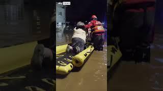 Elderly woman rescued as major incident declared