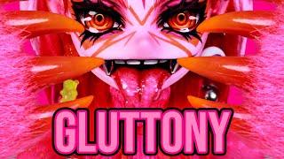 GLUTTONY Demon Doll │ Custom Monster High OOAK Doll Repaint