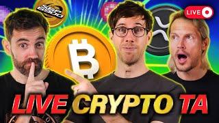 BTC, XRP, SUI, TIA, SPX & More! Live Crypto TA with Guy, Nic, and Aaron!