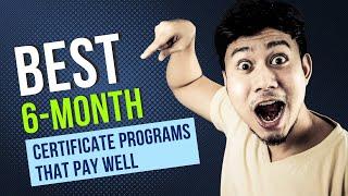 Best 6 Month Certificate Programs That Pay Well