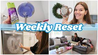 WEEKLY HOME RESET | GETTING READY FOR THE WEEK AHEAD