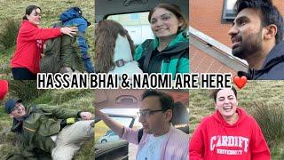 HASSAN BHAI AUR NAOMI HUMARAY SATH WEEKEND GUZARNAY AAYE ️ | VLOG 461