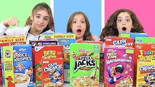 Don't Choose The Wrong Cereal Slime Challenge!!