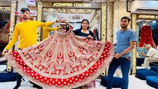 Jodhpuri Couture Chandni Chowk | Chandni Chowk Lehenga Shop Tour | Lehenga Shopping | Luxury lehenga