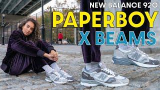 AN IMPECCABLE TOP 5 COLLAB! NEW BALANCE x PAPERBOY x BEAMS 920 Review and How to Style