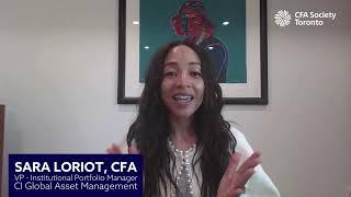 CFA Society Toronto Membership - Sara Loriot, CFA